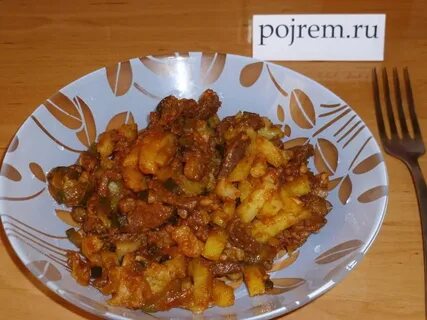 Азу по татарский с картошкой