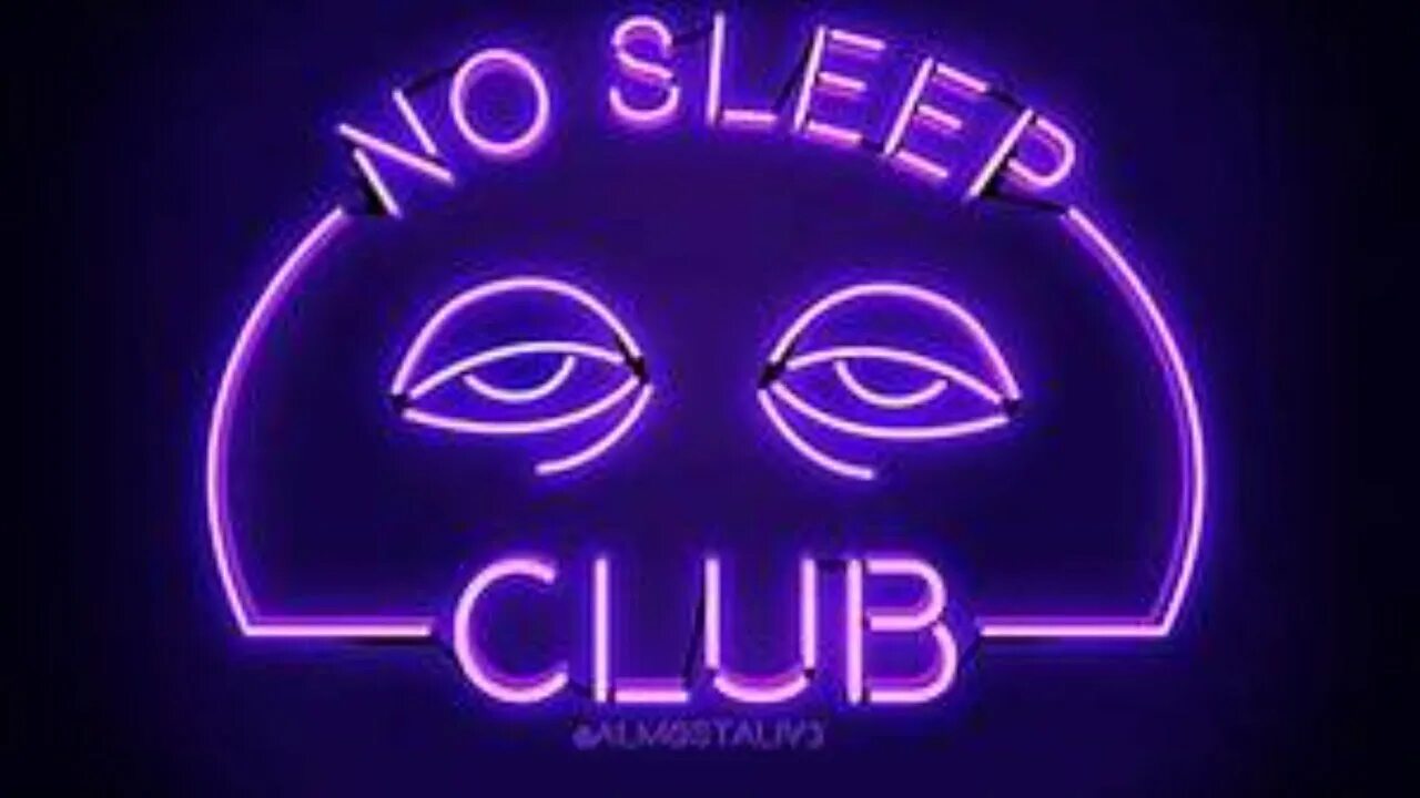 I can get no sleep. Неоновая вывеска мопс. sleep club. картинка no sleep. неоновый клуб.