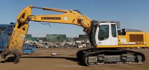 Скачать обои Экскаватор Liebherr 944 на телефон бесплатно. 