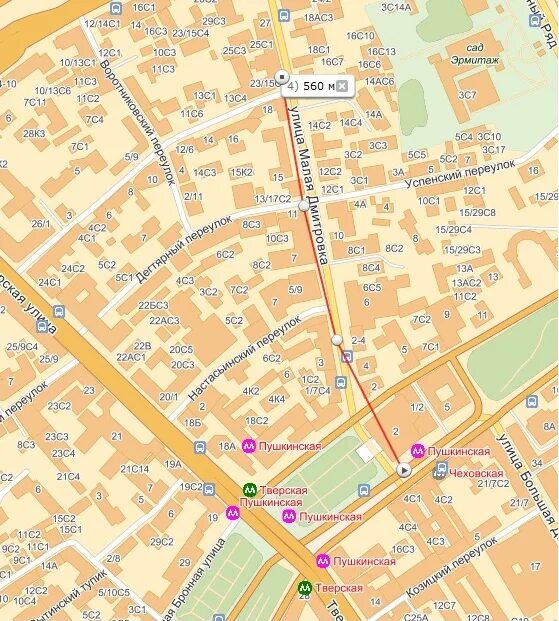 Мхат горького как добраться. Мхат чехова на карте москвы.