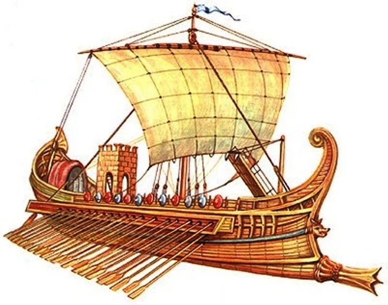 Триера корабль в древней Греции. Триера греческий военный корабль. Древнегреческий корабль трирема. Римская трирема (Триера).