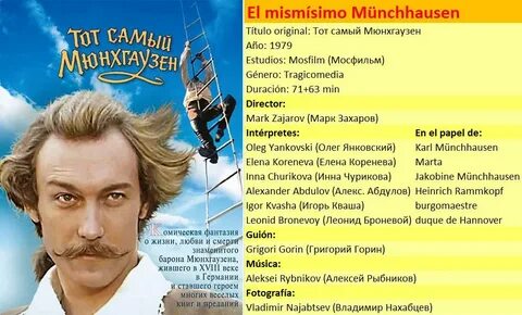 Биограф мюнхгаузена 5 букв