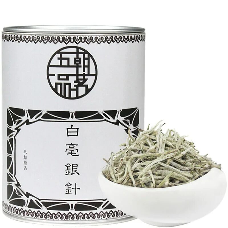 Китайский чай иглы. Silver needle white tea. байха́о иньчжэ́нь. белый чай серебряные иглы. белый китайский чай.
