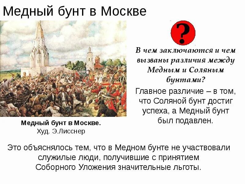 Медный бунт территория. Медный бунт в Москве Лисснер. Лисснер медный бунт. Соляной бунт в России в 17 веке. Соляной и медный бунт.