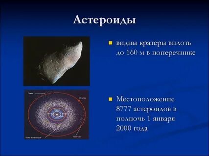 Самые большие астероиды