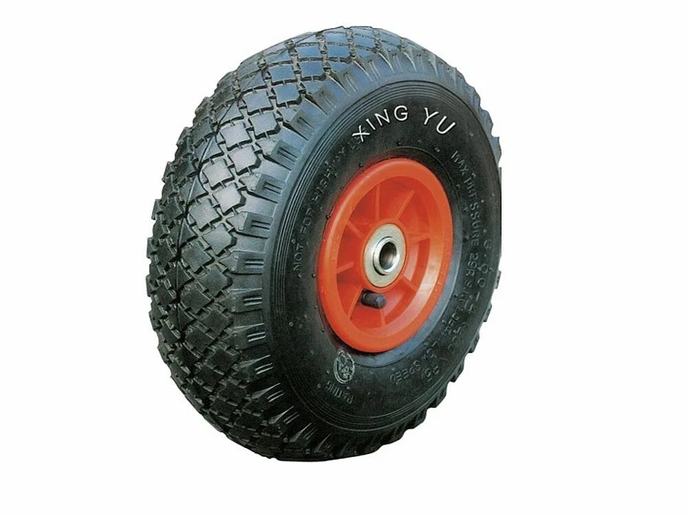 Колесо pr. Pr1805-2 s 3.00-4 260x85 колесо пневматическое подш скольж. пневм. колесо pr 1805-2 ф 260 мм. пневматическое колесо pr 1806-2 с пластиковым ободом (260 мм. колесо 3.00 - 4 (260x85).