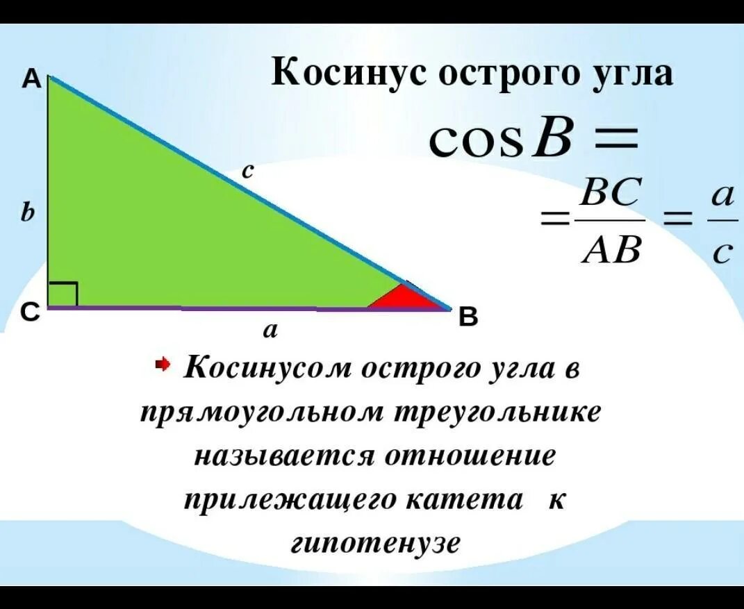 Косинус угла. Как найти косинус. Как найти косинус угла. Кактнайти косинус угла.