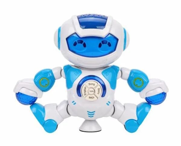 Интерактивная игрушка Lezo Smart Technology робот Lezo Robot Танцующий. Музыкальный Танцующий робот (свет/звук) арт.zr142. Робот наша игрушка свет и звук. Игрушки со светом и звуком.