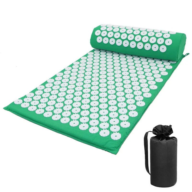 Acupressure mat акупунктурный коврик. Акупунктурный массажный комплект из коврика и валика Acupressure mat. Акупунктурный коврик аппликатор Кузнецова. Коврик игольчатый массажный Кузнецова. Купить матрас для спины