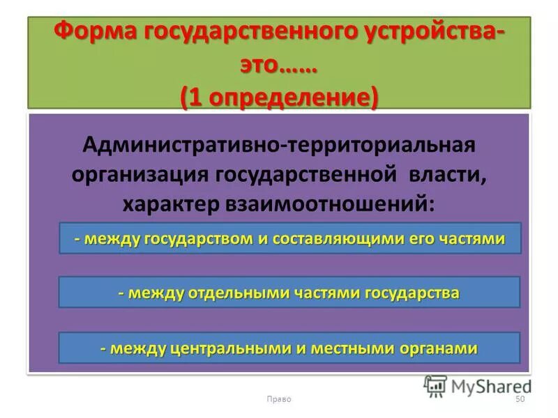 административный определение