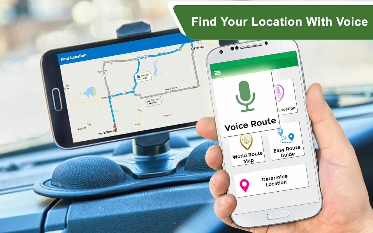 Map voice