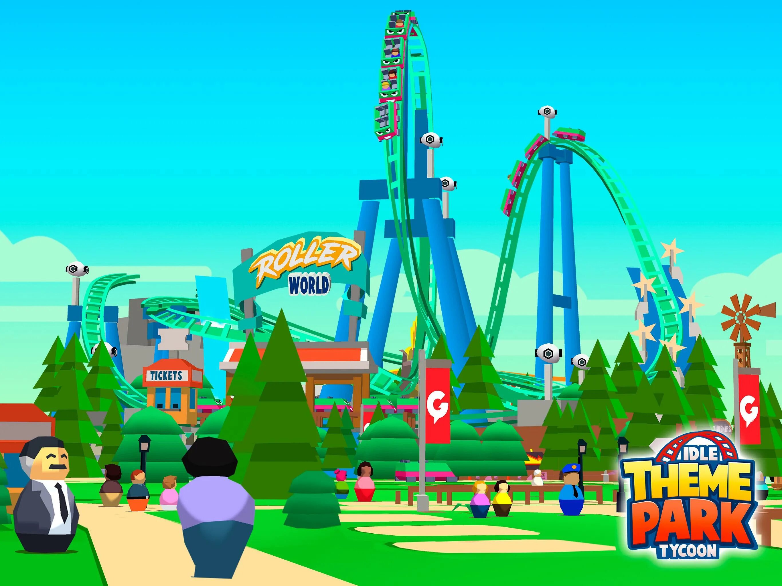 Theme Park Tycoon. Idle Park Tycoon. Theme Park Tycoon 1. Idle Theme Park.