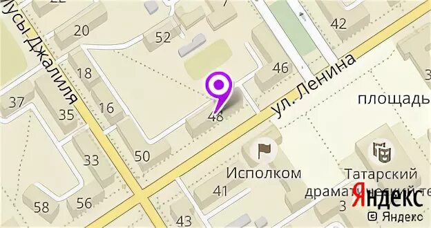 Ленина 48 на карте
