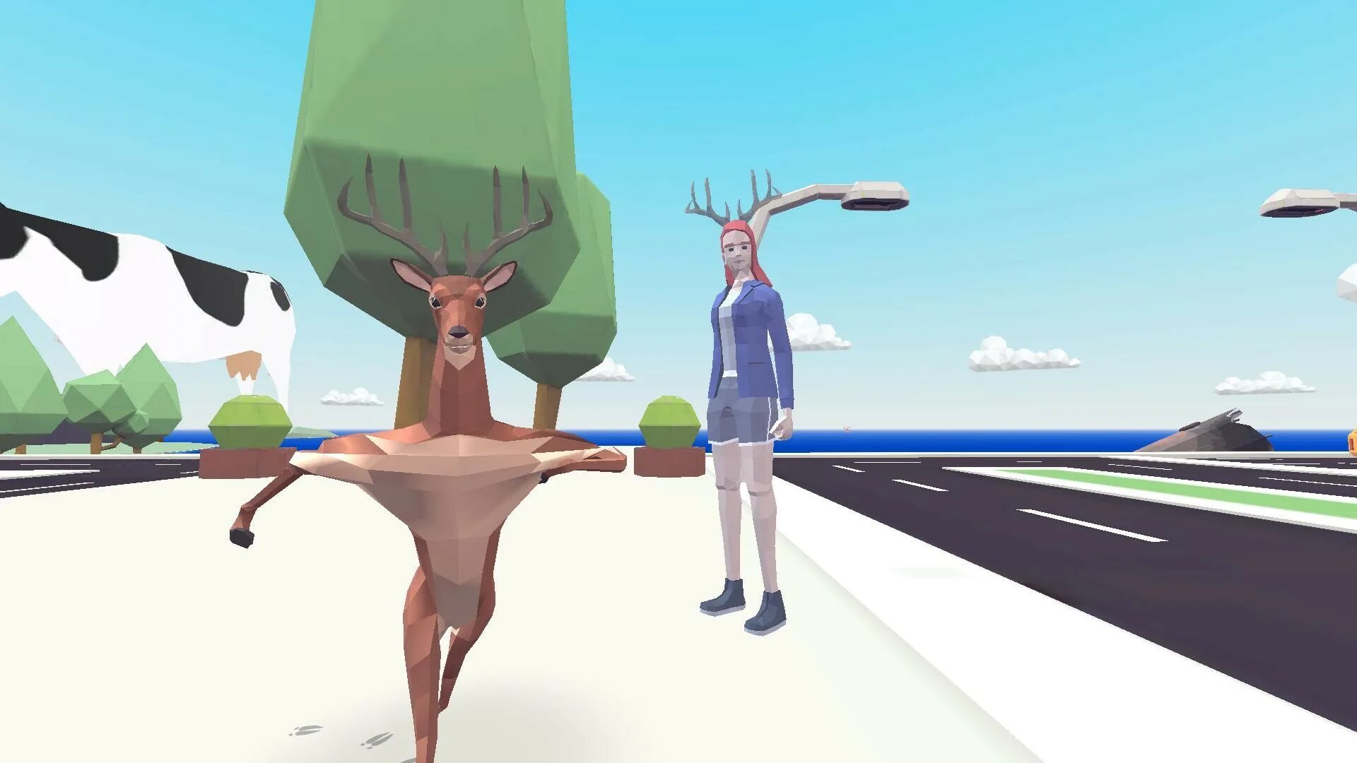 Script game simulator. Игра deer simulator. бешеный олень игра. стимулятор оленя.
