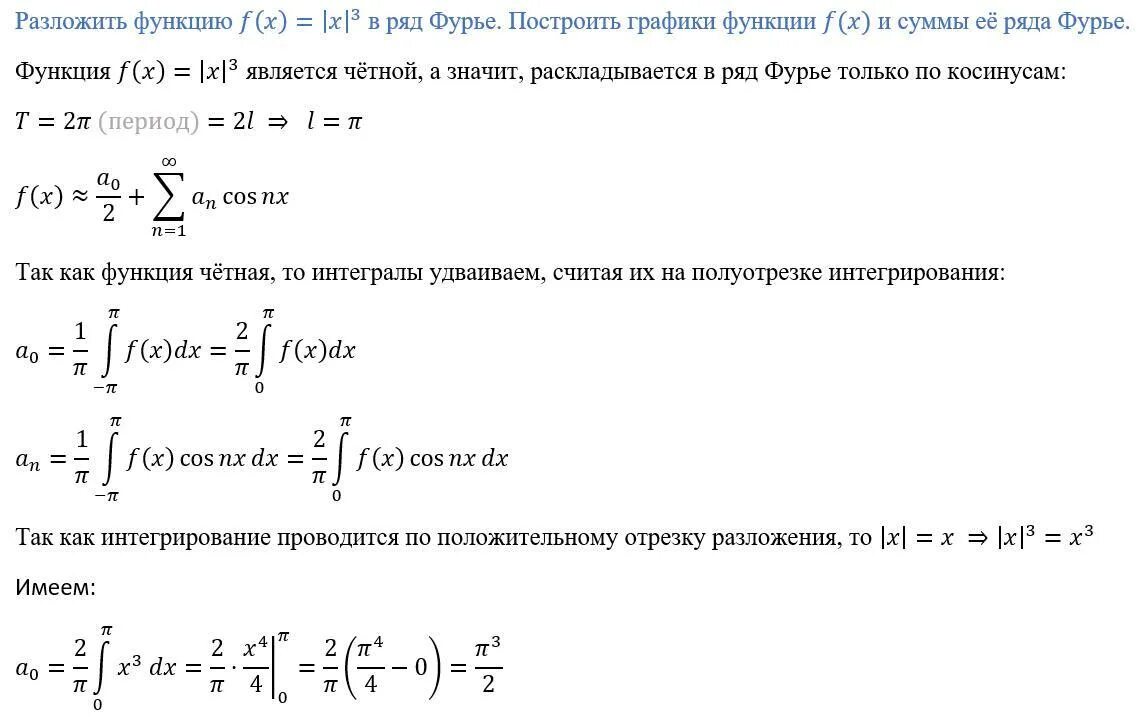 Ряды фурье f x x 2. Разложение в ряд фурье онлайн. разложить в ряд фурье x^2. разложить функцию в ряд фурье f(x) 2x. разложение в ряд фурье справочник.