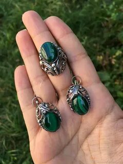 Украшения из серебра с натуральными камнями