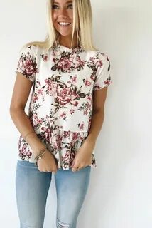 floral blouse ROOLEE Clothes, Fashion, Style