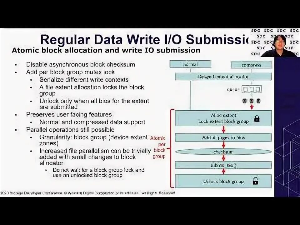 Native support. QEMU virtio-SCSI.