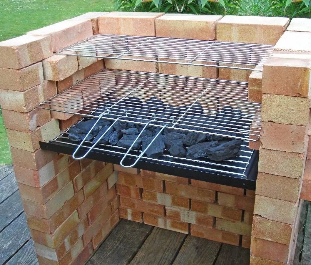 Pin de Black Knight Barbecues em Brick Barbecue Designs