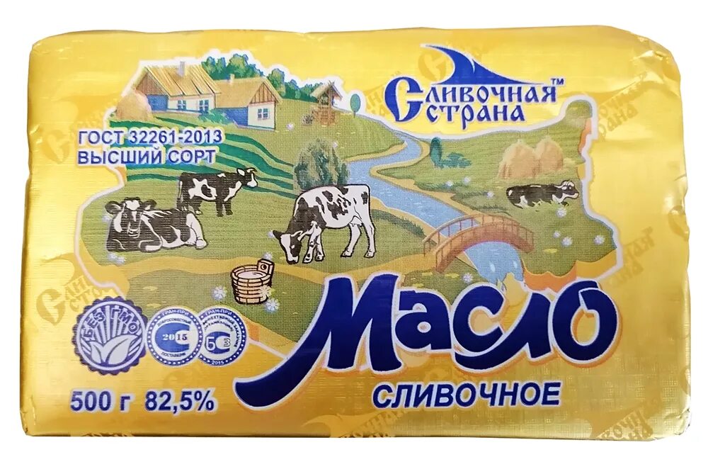 Масло сладкосливочное 82 5