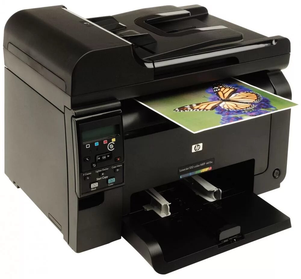 Купить принтер 3 в 1 недорого. LASERJET Pro 100 Color MFP m175.