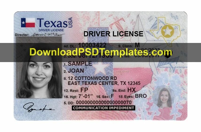 Texas Driver License. Tennessee Driver License. Driver's License USA Texas. Бесплатные лицензия 2020