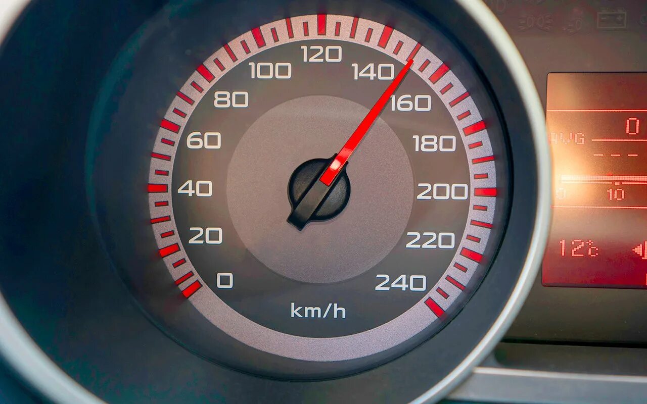 На скорости 150 км