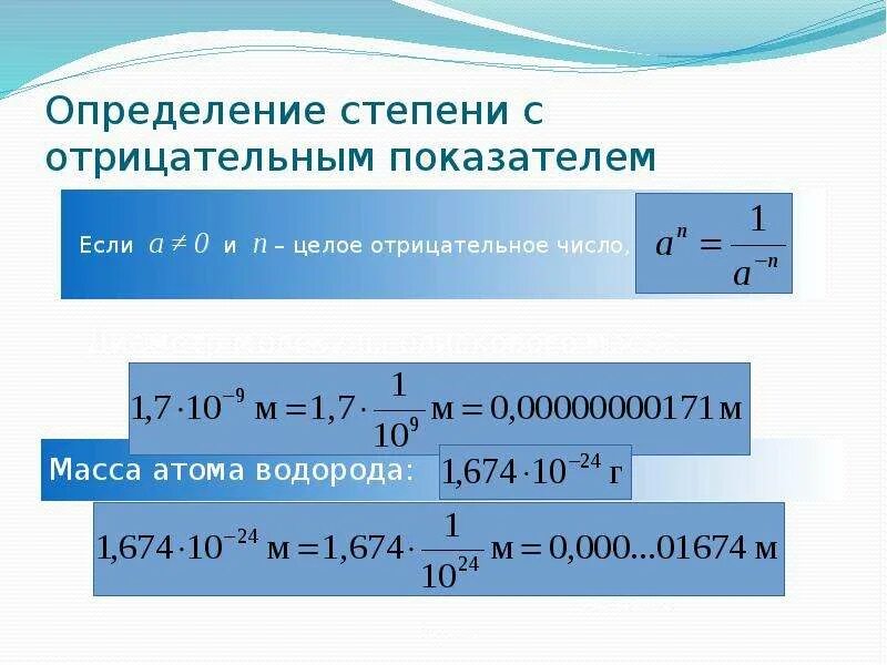 Может ли коэффициент быть отрицательным. Как найти отрицательную степень. Степень с отрицательным показателем. Степень числа с отрицательным показателем. Отрицательная степень числа.