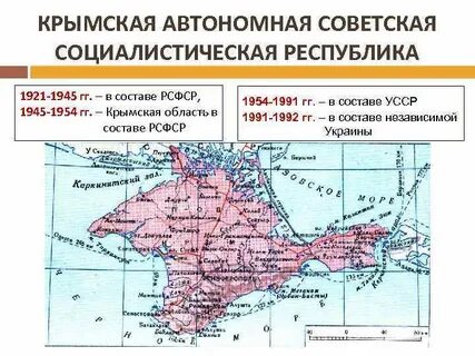 Крымская область асср
