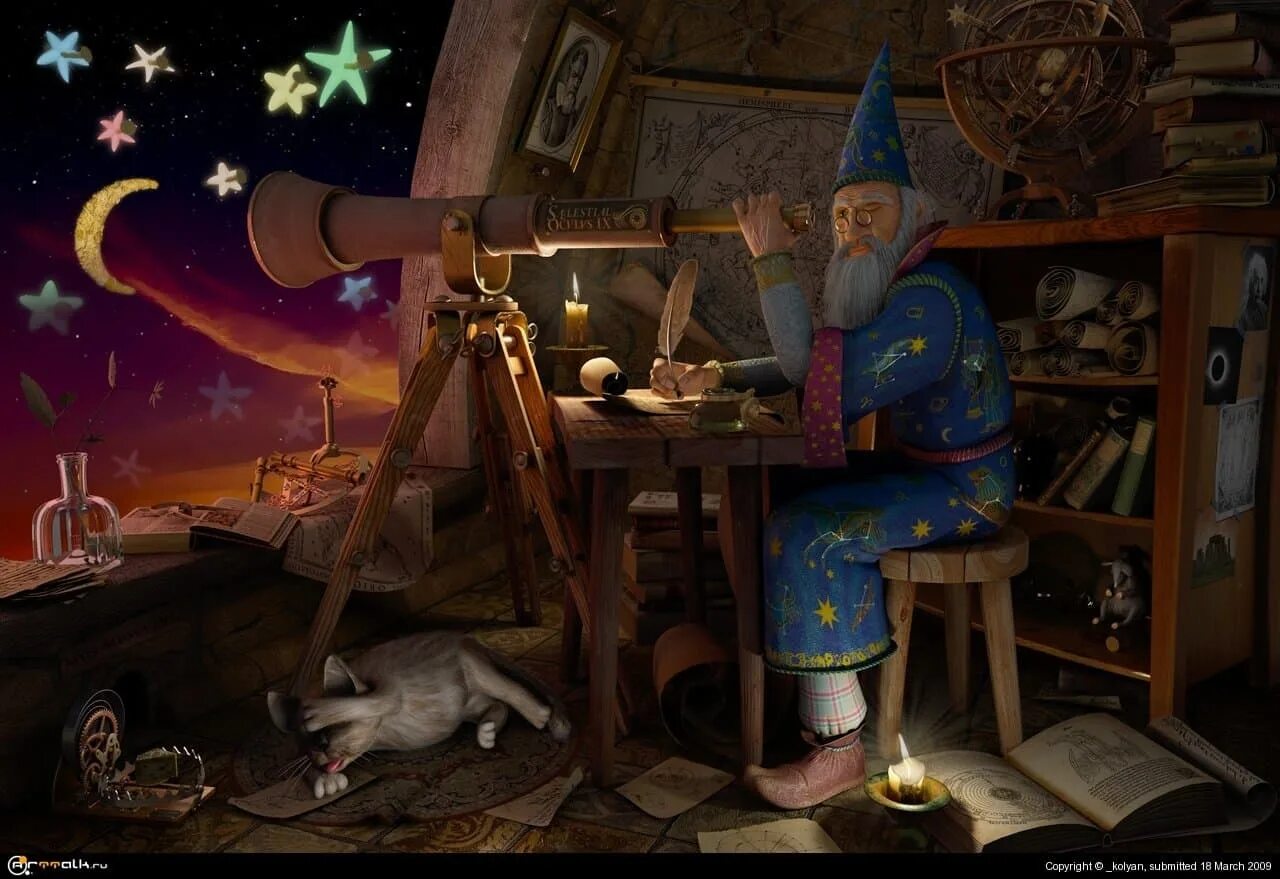 звездочет эльвира. звездочет. звездочет с телескопом. звездочет астролог. детский астроном.