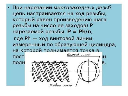 Двухзаходная резьба