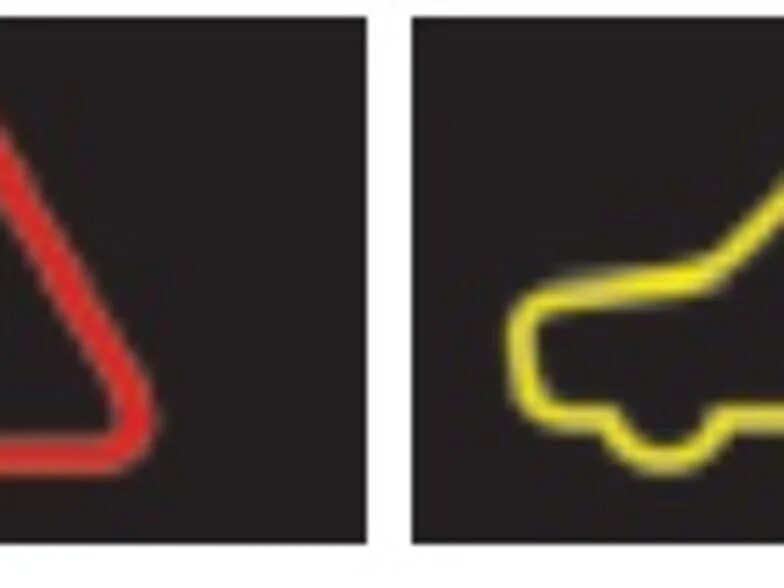 Треугольник с восклицательным знаком приборка. Треугольник на панели приборов. Значок на приборной панели восклицательный знак в треугольнике. Красный треугольник на панели приборов. Машина восклицательный знак на панели приборов
