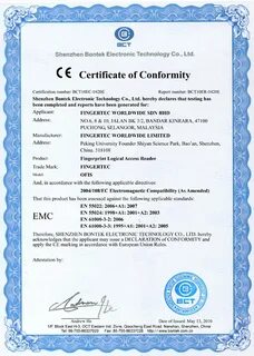 Certificate fingerprint