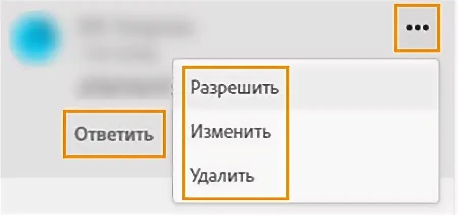 Удалить ответить