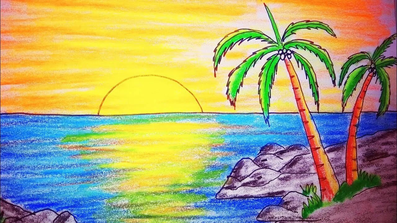 Летние рисунки. Летний рисунок карандашом. Рисунок на тему лето. Рисунок на летнюю тему. Красивые рисунки 6 класс