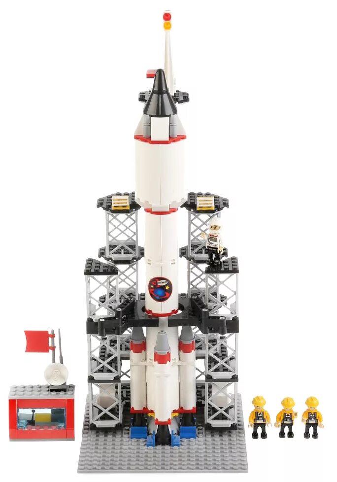 Игрушечный космодром. Конструктор космодром город мастеров. набор космодром t080.