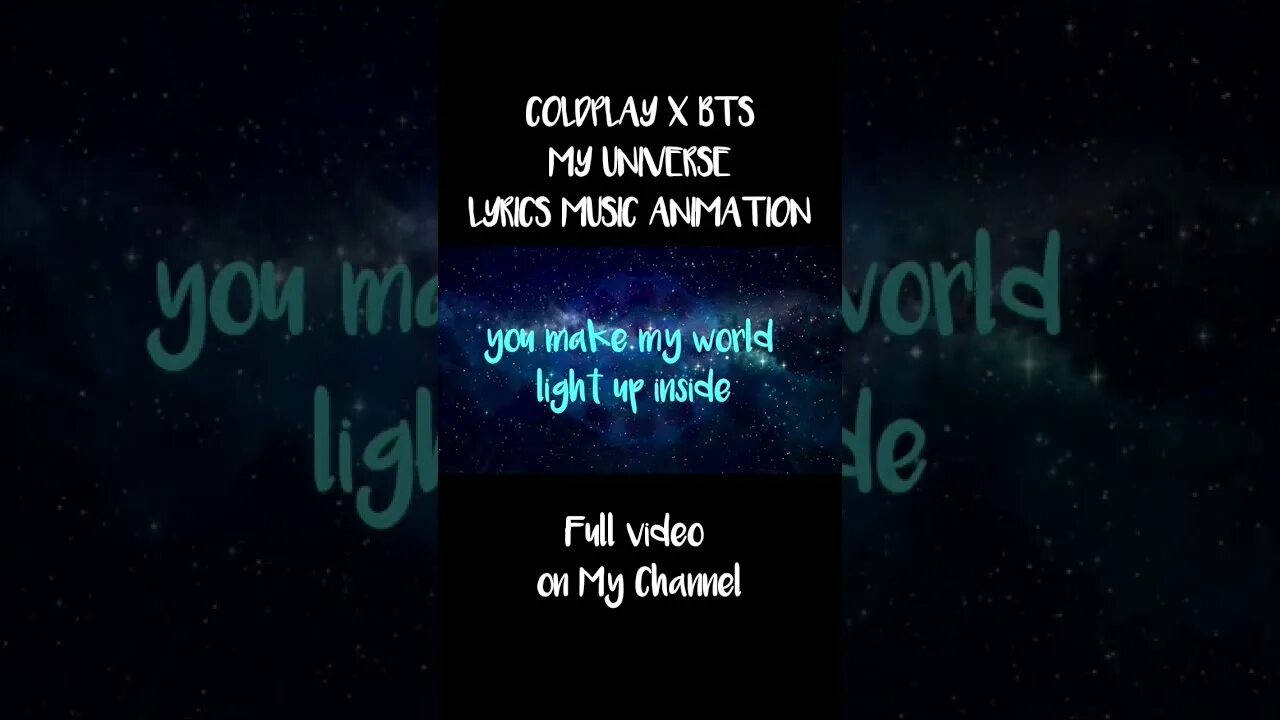 My universe текст. Bts universe coldplay. вселенная bts. my universe bts текст. my universe осень.