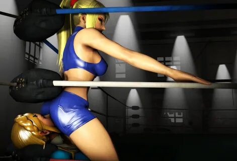 ilymei, princess zelda, samus aran, metroid, nintendo, 3d, blonde hair, box...