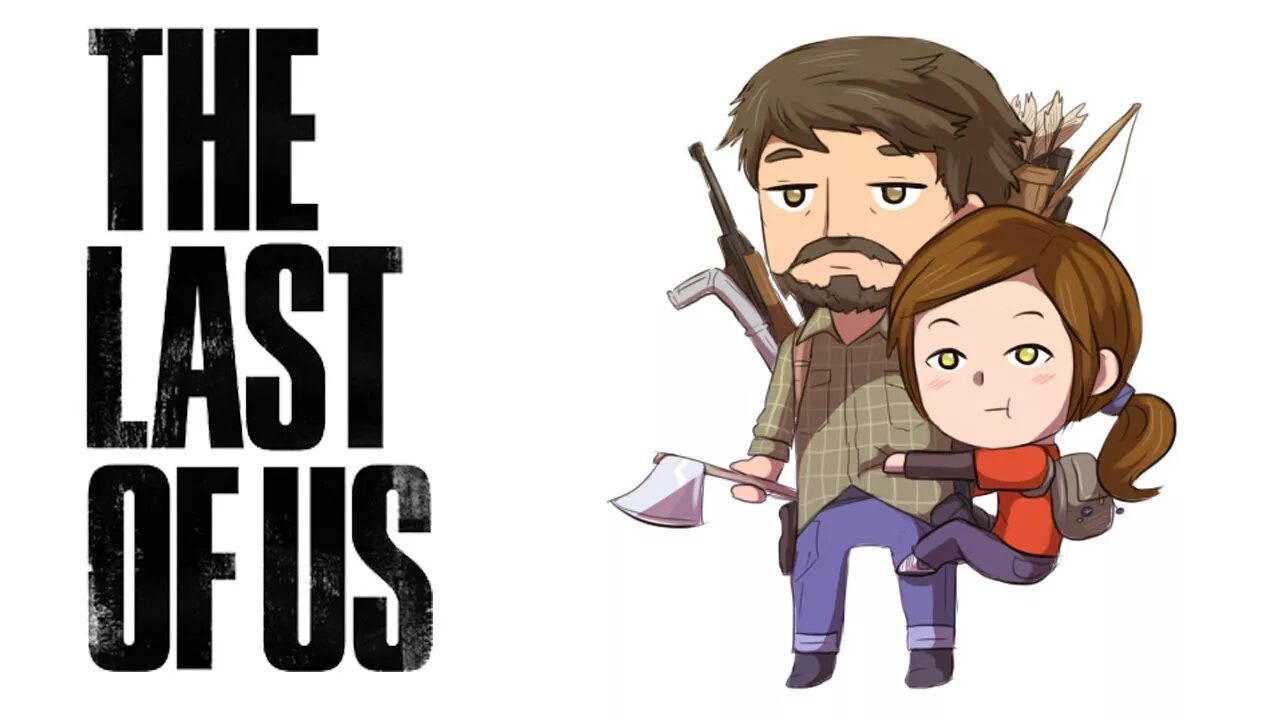 The last of us 2 иконка. Джоэл и Элли. Папа и дочки амонг