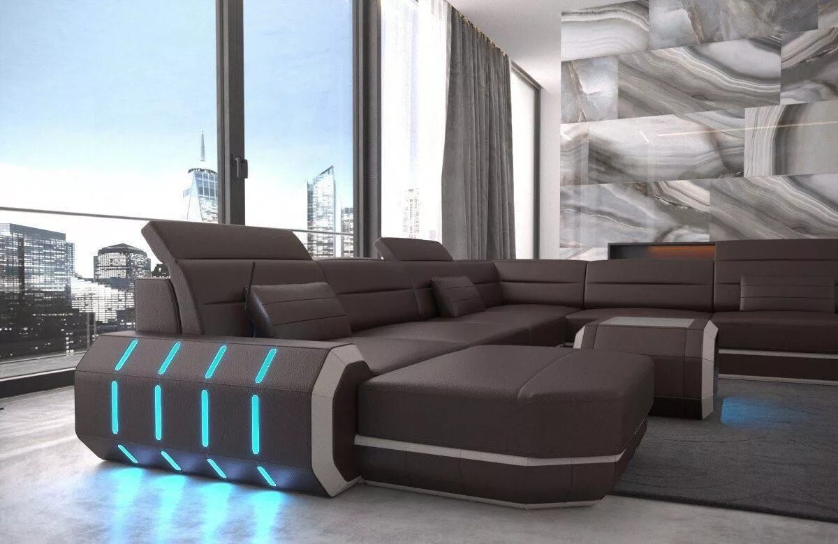 Диван кресло хайтек 2020. Диван модульный «премиум 2 Люкс». Дизайнерские диваны. Мягкая мебель в стиле хайтек.