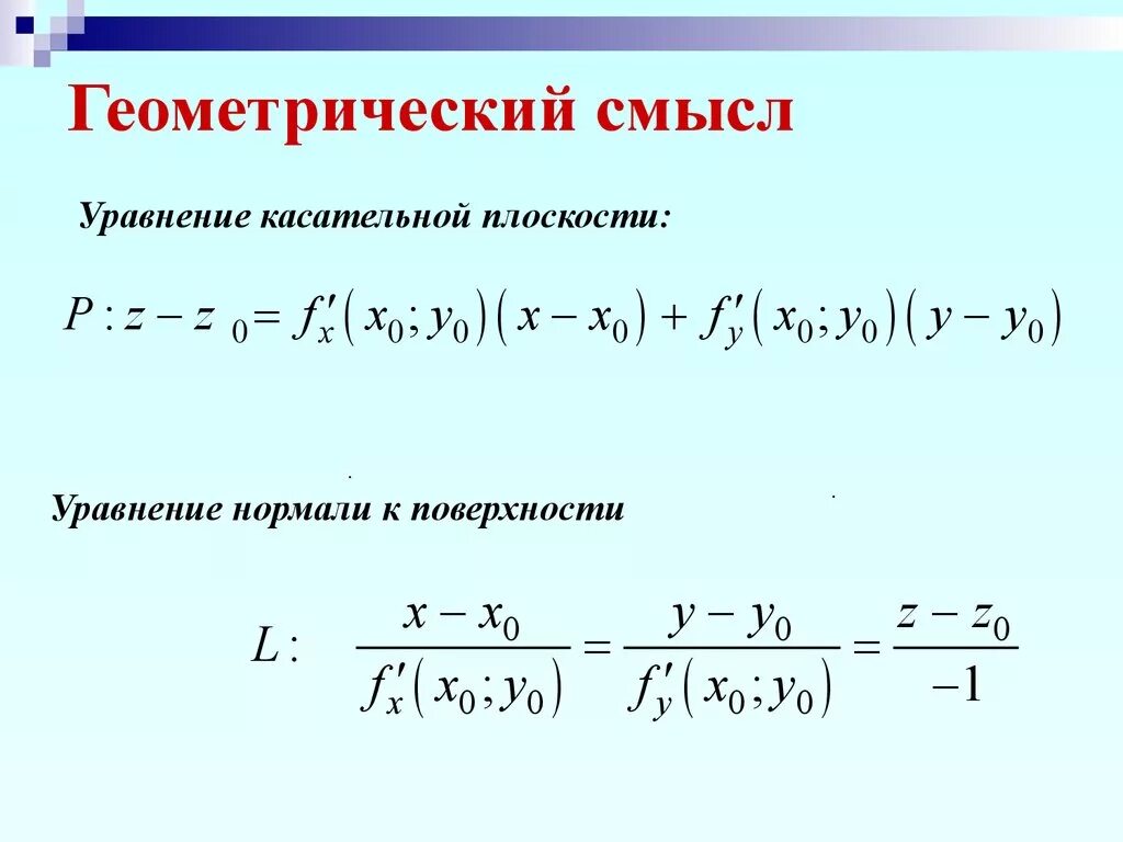 Уравнение касательной плоскости и нормали. Уравнение касательной плоскости. Уравнение касательной для функции двух переменных. Уравнение касательной к графику функции двух переменных.