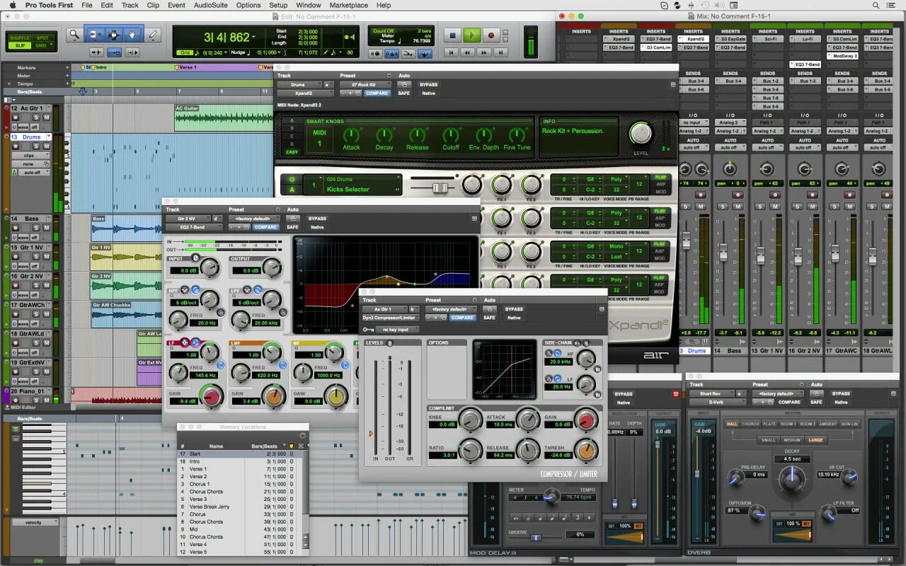 Pro Tools DAW. Avid Pro Tools 12. Avid Pro Tools Studio. Профессионального софта – DAW..