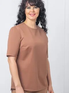 Блузки из трикотажа