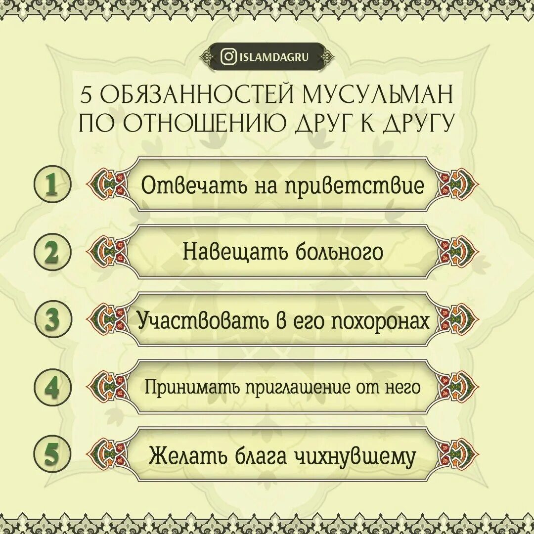 Обязанности мусульман. Обязанности мусульманина перед мусульманином. 5 Обязанностей Ислама. Пять обязанностей мусульманина.