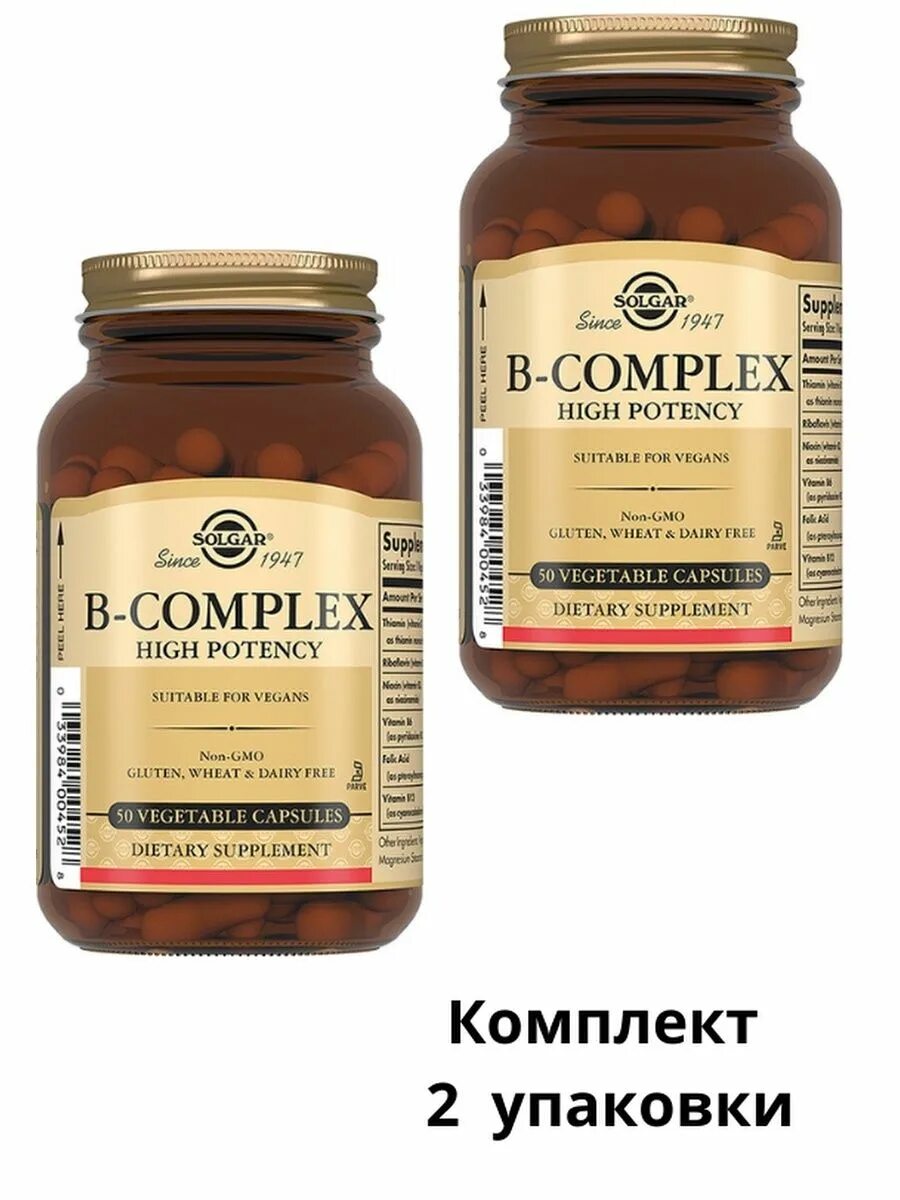 B-complex «50» капсулы. Solgar b-complex "50" 100 vcaps. Solgar b-complex high potency капс. B-complex 100 solgar 50caps. B complex витамины solgar.