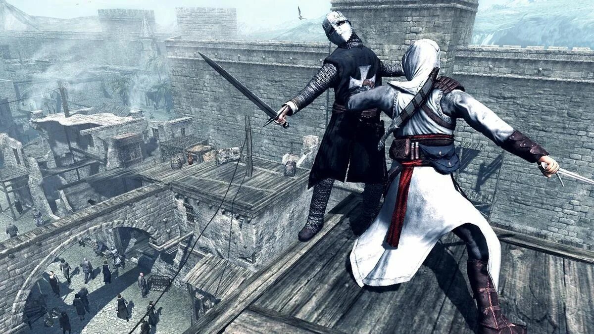 Ассасин крид первые части. Тамплиеры ассасин Крид. Assassin's Creed 1 Альтаир. Assassins Creed 1 тамплиеры. Ассасин Крид 2 Рыцари.