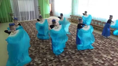 Танец с вейлами в детском саду