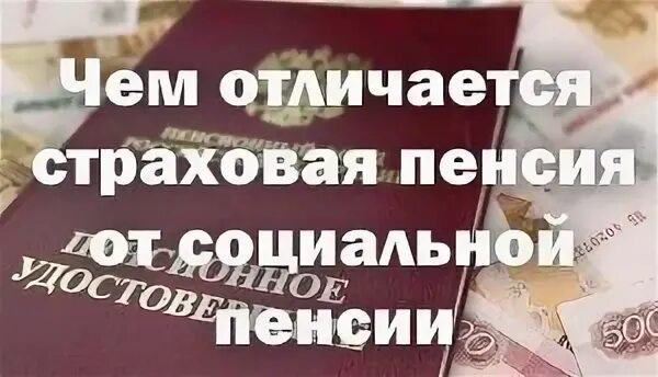 Чем отличаются пенсии