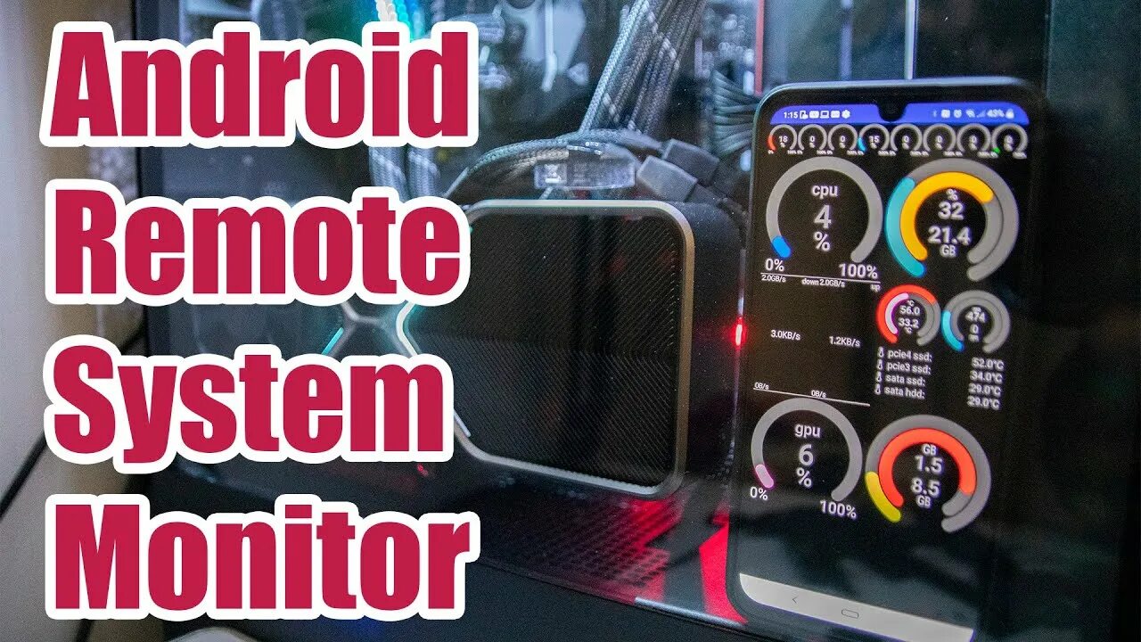 Remote system monitor. Remote system monitor