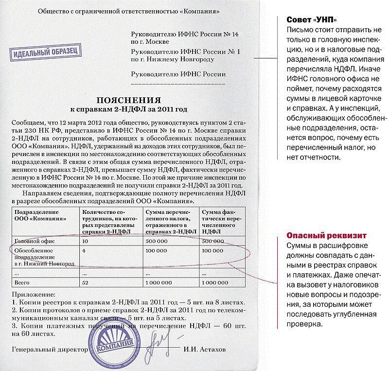Ошибки отчет ндфл. Пояснительная в налоговую образец от физического лица при 3 ндфл. пояснительное письмо в налоговую образец по 3 ндфл. как писать пояснение в ифнс. образец пояснения в налоговоу.